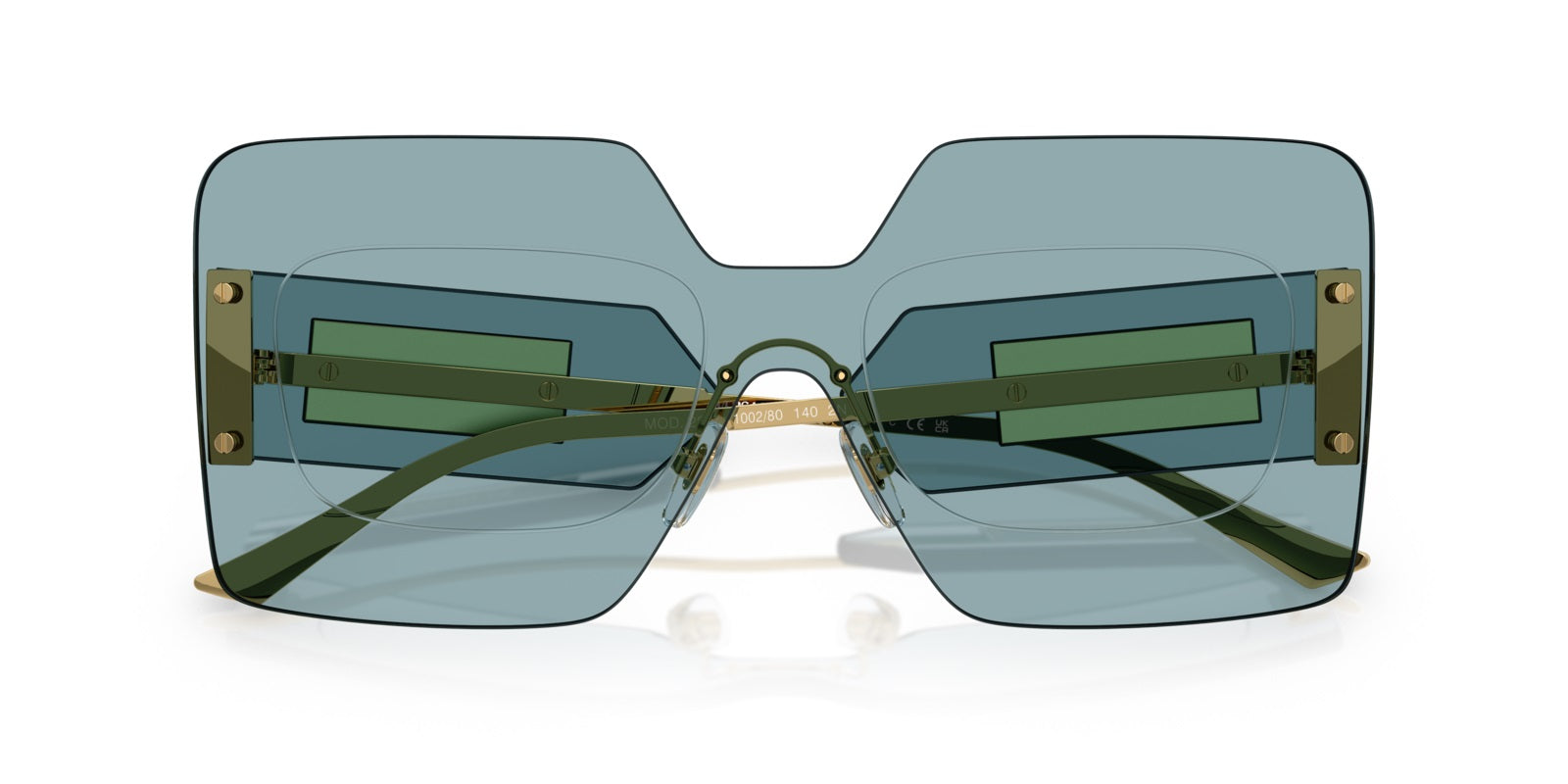 Versace Sunglasses VE2277 100280 42mm Blue / Blue Lens