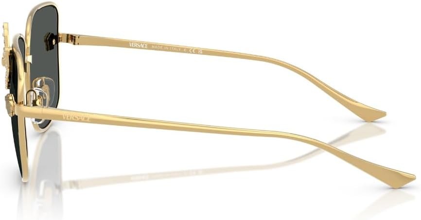 Versace Sunglasses VE2282 100287 59mm Gold / Dark Grey Lens