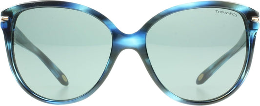 Tiffany & Co VINTAGE Sunglasses TF4064B 8113/3F 58mm Blue / Blue Lens