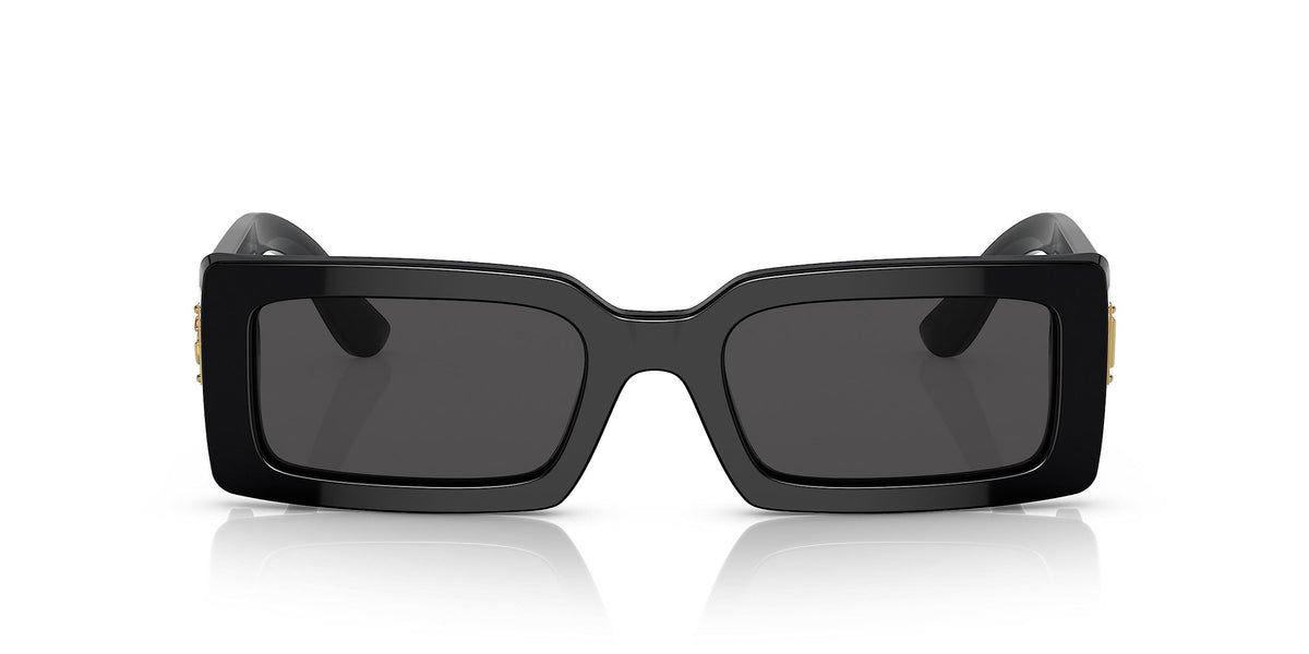 Dolce &amp; Gabbana Sunglasses DG4416 50187 53mm Black / Dark Grey Lens