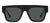 Versace Sunglasses VE4430U GB1/87 53mm Black / Dark Grey Lens