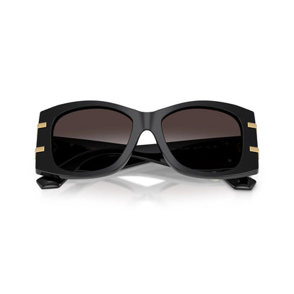 Dolce & Gabbana Sunglasses DG4501 501/8G 54mm Black / Grey Gradient Black Lens