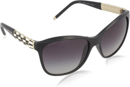 Bvlgari Vintage Sunglasses BV8104 11108G 57mm Black / Grey Gradient Lens