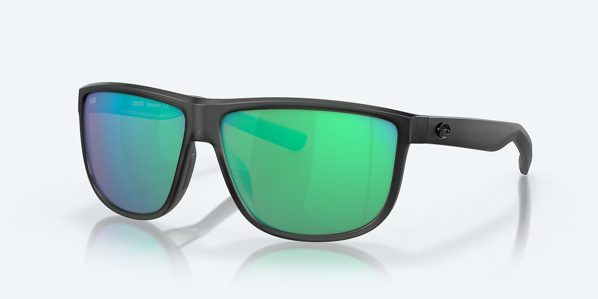 Costa Del Mar Rincondo Sunglasses Matte Smoke / Green Mirror 580G Polarized Lens