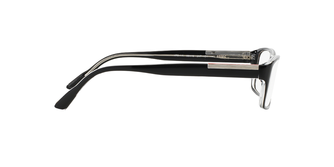 Prada Sport Eyeglasses PS11AV 2AF1O1 53mm Black / Demo Lens