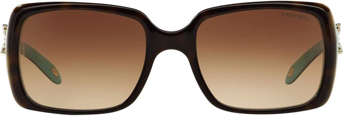 Tiffany &amp; Co Sunglasses TF4047B 81343B 55mm Havana-Blue / Brown Gradient Lens