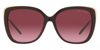 Michael Kors Sunglasses MK2161BU 33448H 56mm Burgundy / Rose Gradiant Lens