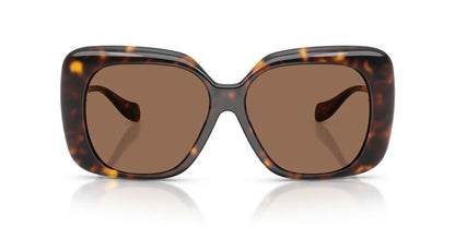 Versace Sunglasses VE4499U 108/73 57mm Havana / Dark Brown Lens