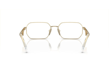 Prada Eyeglasses PRA 53V ZVN 1O1 54mm Pale Gold / Demo Lens
