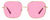 Versace Sunglasses VE2246D 10025 59mm Gold / Fuchsia Lens