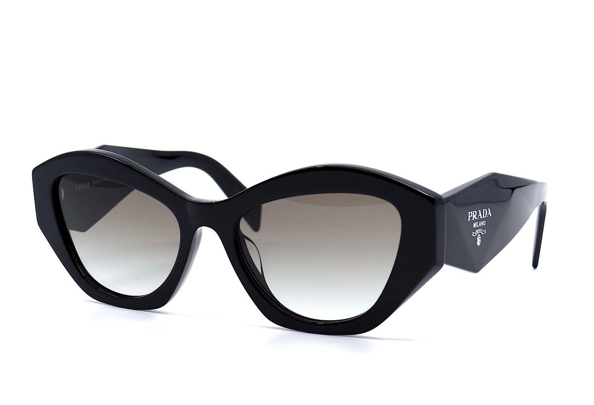 Prada Sunglasses PR07YSF 1AB0A7 55mm Black / Grey Gradient Lens