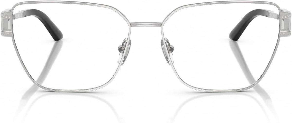 Versace VE1301 1000 Eyeglasses 55mm Silver / Demo Lens