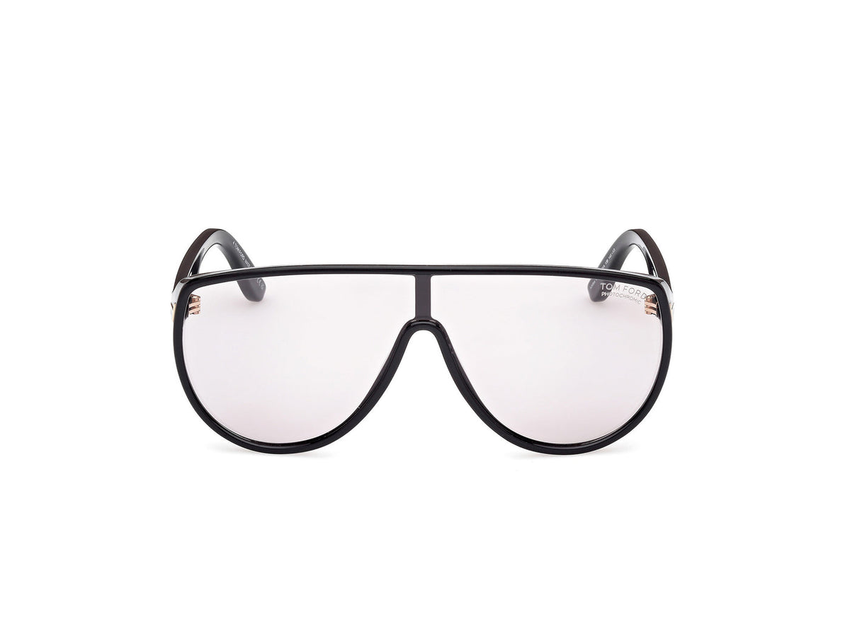 Tom Ford Achilles Sunglasses FT1182 01A 138mm Black / Smoke Lens