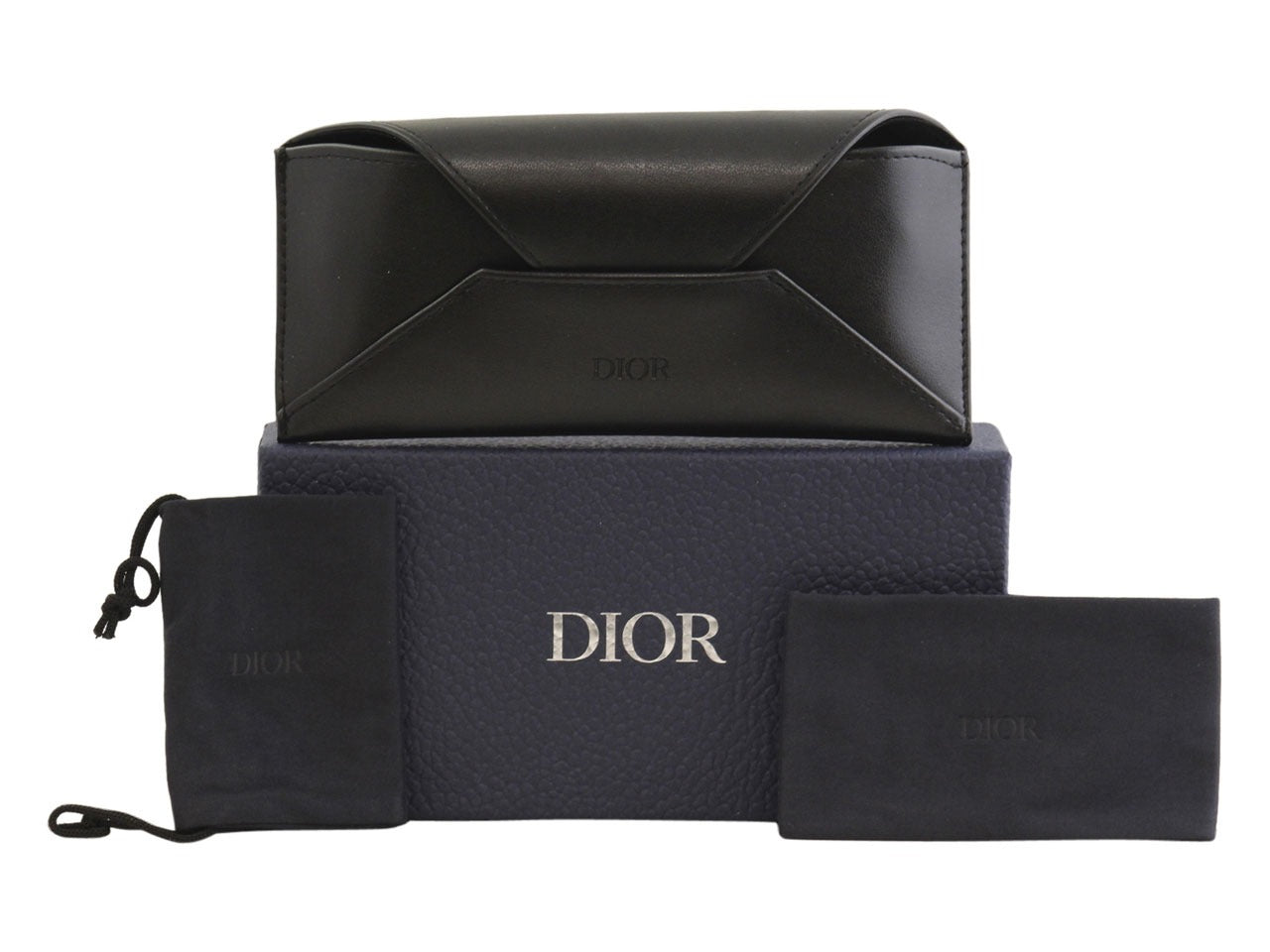 Dior Homme DIORSTELLAIREV U76 Eyeglasses 54mm Black Gold / Clear Demo Lens