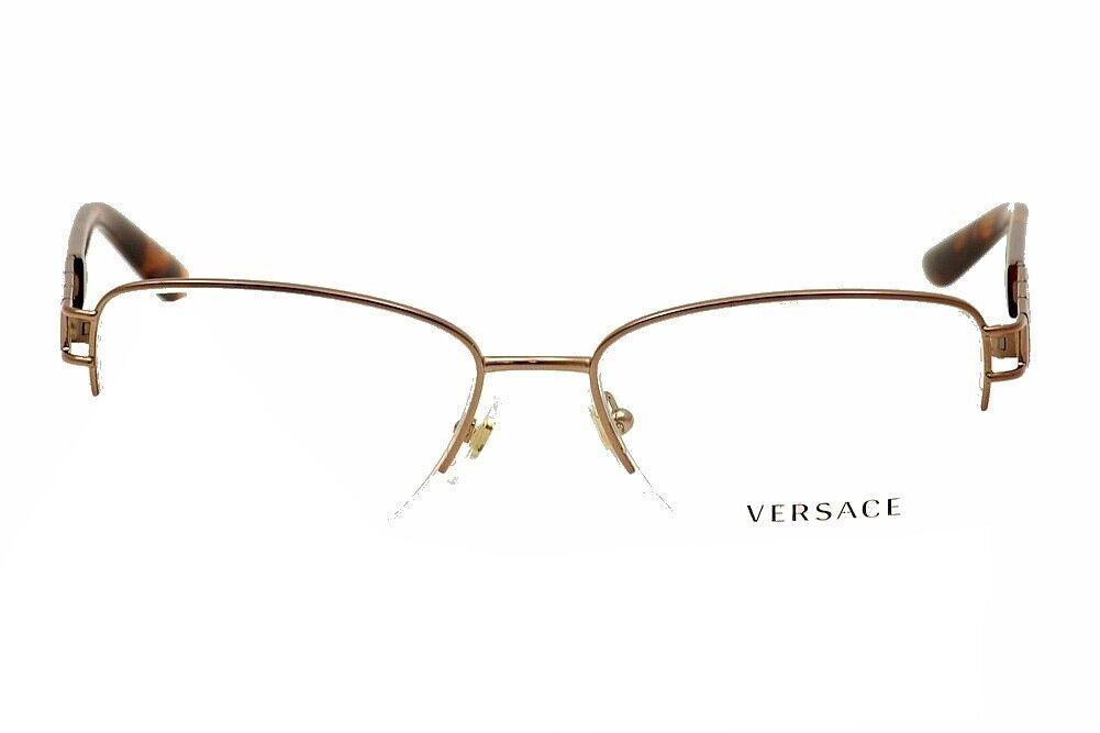 Versace Eyeglasses VE1220B 1052 52mm Bronze Copper / Demo Lens