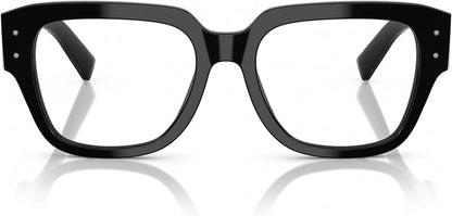 Dolce & Gabbana DG3405 501 Eyeglasses 54mm Black / Clear Demo Lens