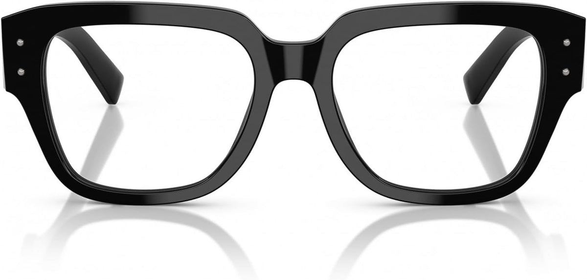 Dolce & Gabbana DG3405 501 Eyeglasses 54mm Black / Clear Demo Lens