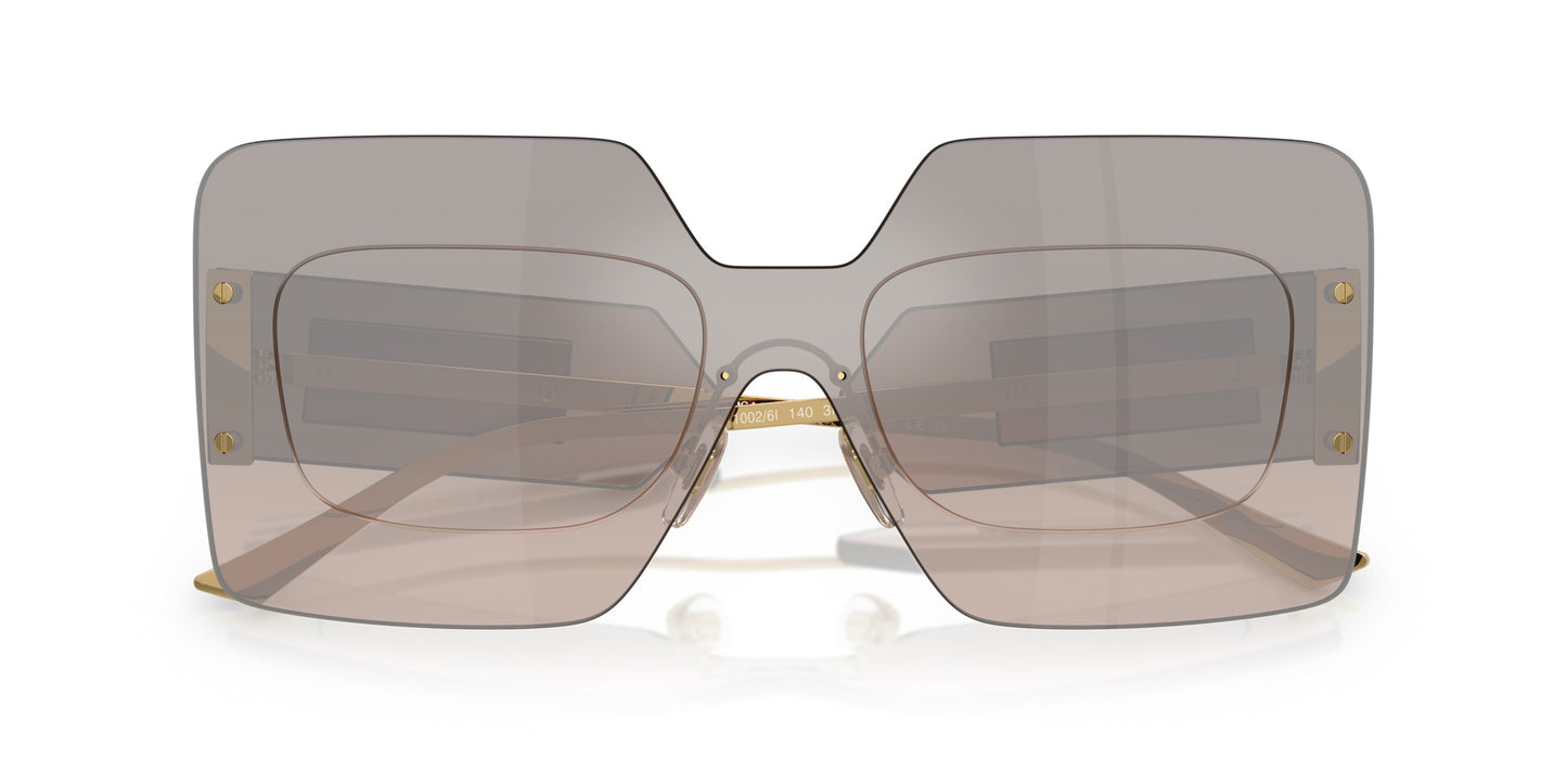 Versace Sunglasses VE2277 10026I 42mm Turqoise / Brown Gradient Grey Mirror Lens