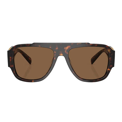 Versace Sunglasses VE4436U 10873 57mm Havana / Dark Brown Lens