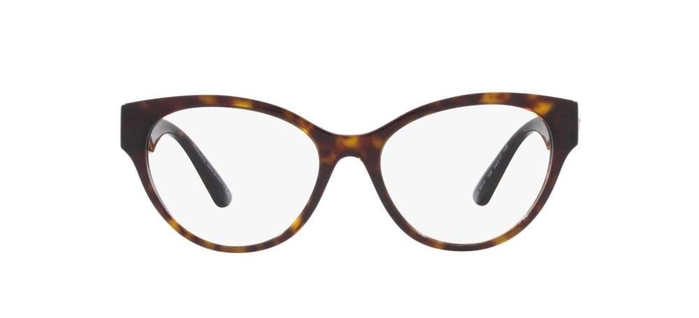 Versace Eyeglasses VE3313 108 54mm Havana / Demo Lens