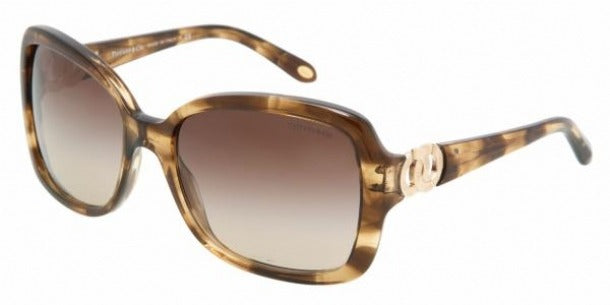 Tiffany & Co Sunglasses TF4029 80803B 58mm Brown Havana / Brown Gradient Lens