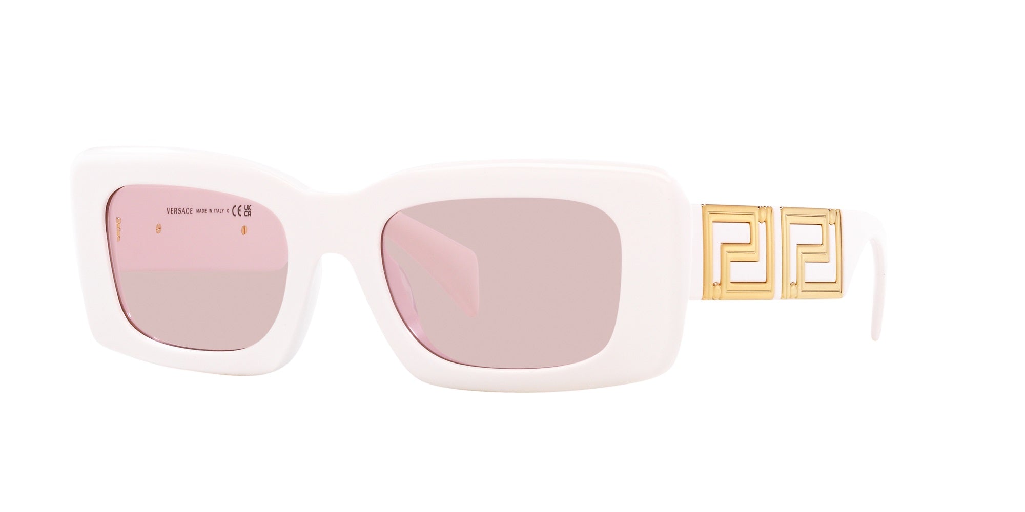 Versace Sunglasses VE4444U 314/5 54mm White / Pink Lens