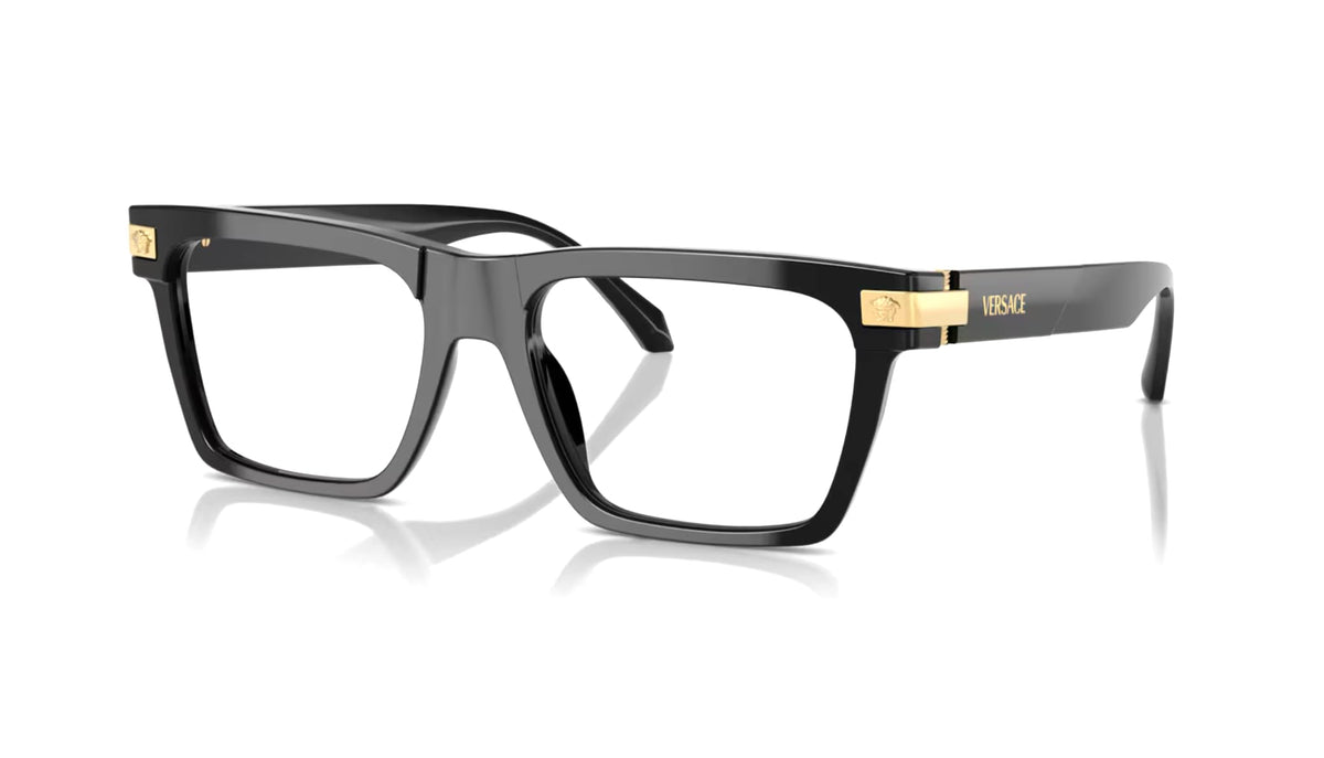 Versace Eyeglasses VE3354 GB1 55mm Black / Demo Lens