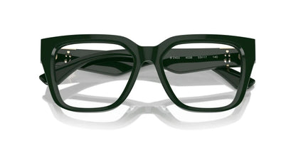 Burberry BE2403 4038 Square Eyeglasses 53mm Green / Demo Lens
