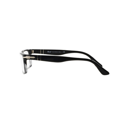 Persol PO3050V 966 Rectangle Eyeglasses 55mm Gradient Black/Demo Lens