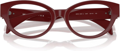 Versace VE3361U 5487 Eyeglasses 53mm Bordeaux / Demo Lens