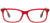 Burberry Eyeglasses BE2337 3495 52mm Red / Demo Lens