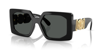 Versace Sunglasses VE4478U GB187 55mm Black / Dark Grey Lens