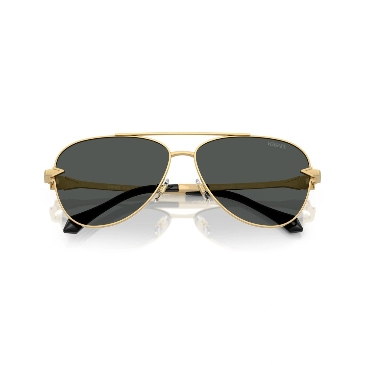 Versace Sunglasses VE2283 100287 61mm Gold / Dark Grey Lens