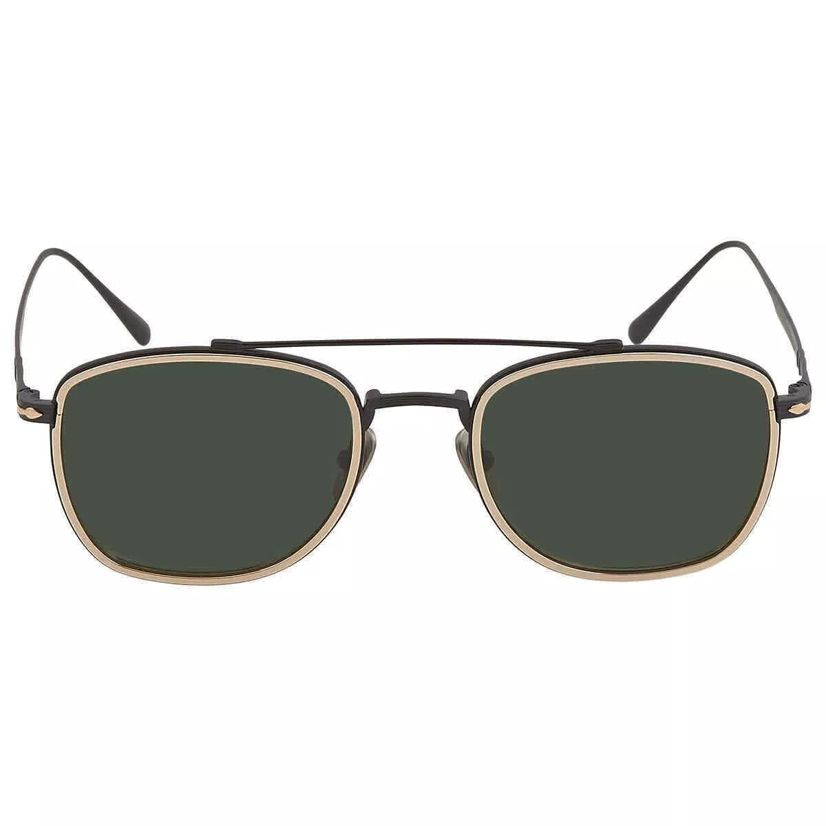 Persol Sunglasses PO5005ST 800831 50mm Black Gold / Green Lens