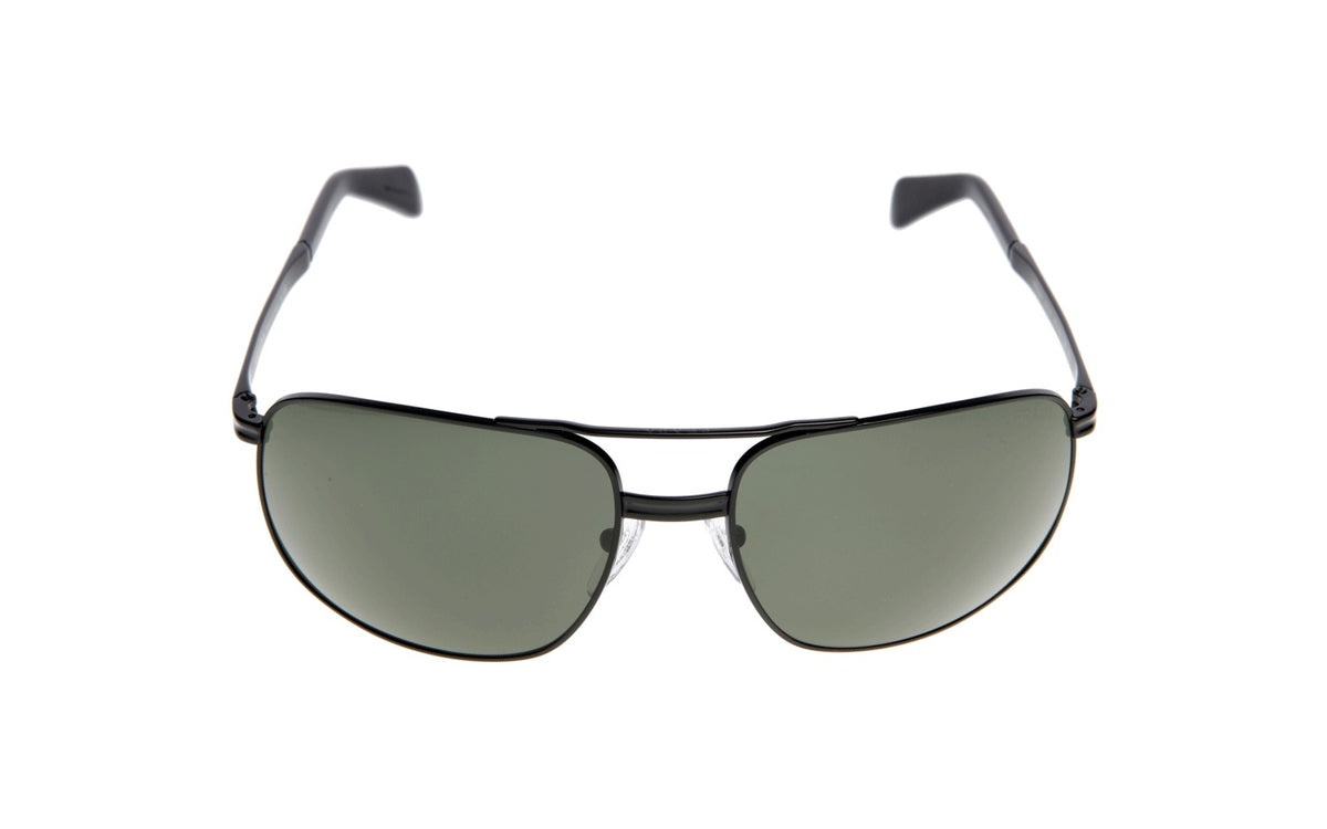 Prada Sunglasses PR60MS 1BO3O1 63mm Matte Black / Dark Green Lens