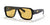 Prada Sunglasses PR22YS 1AB0B7 56mm Black / Yellow Lens