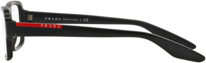 Prada Sport PS01GVF UB41O1 Eyeglasses 53mm Matte Grey / Demo Lens