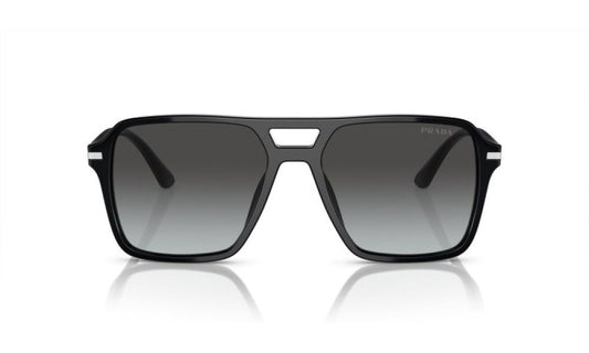 Prada Sunglasses PR20YS 1AB06T 55mm Black / Gradien Grey Vintage Lens