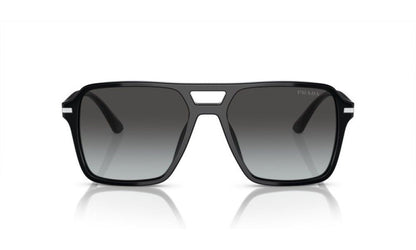 Prada Sunglasses PR20YS 1AB06T 55mm Black / Gradien Grey Vintage Lens