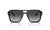 Prada Sunglasses PR20YS 1AB06T 55mm Black / Gradien Grey Vintage Lens