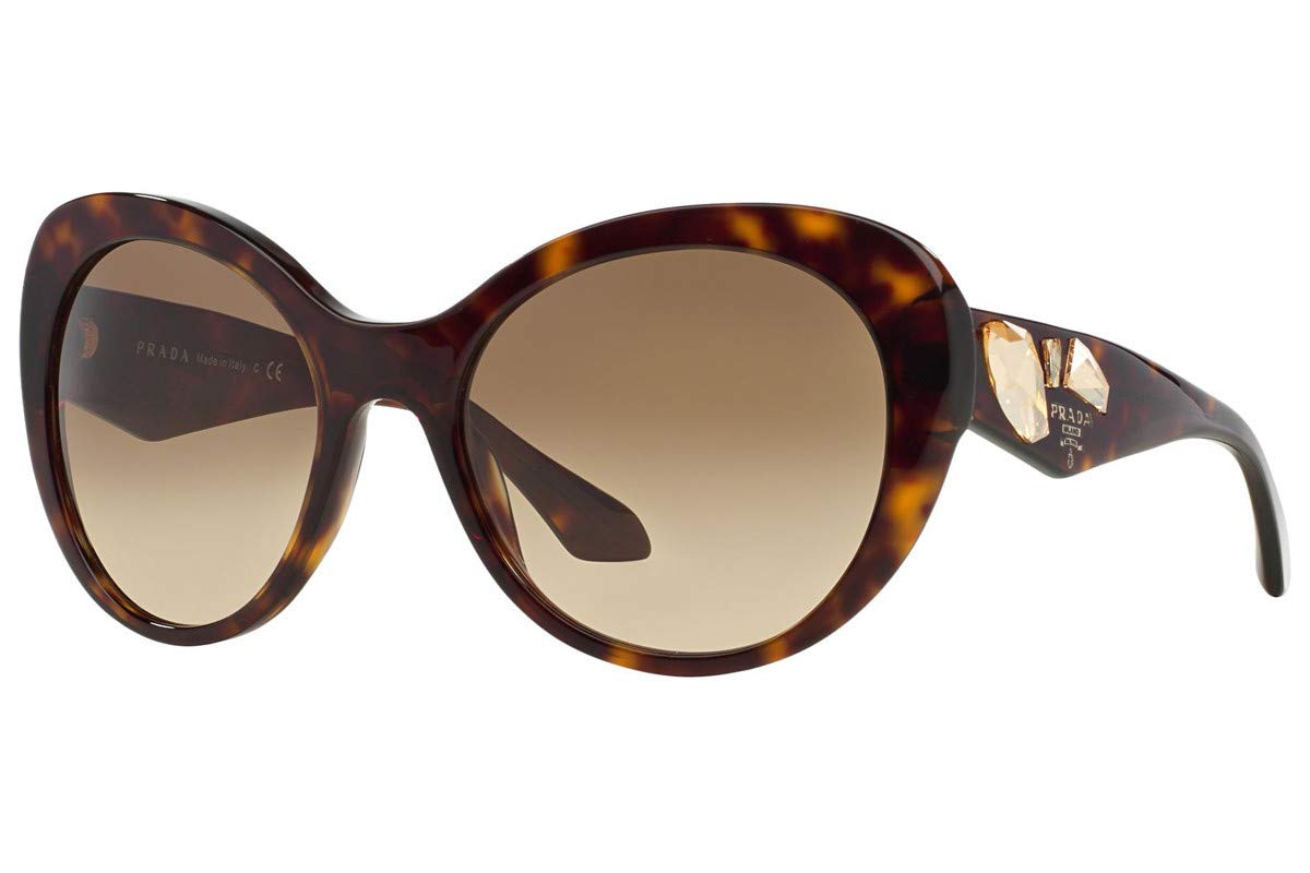 Prada Sunglasses PR26QS 2AU3D0 56mm Havana Brown / Brown Gradient Lens