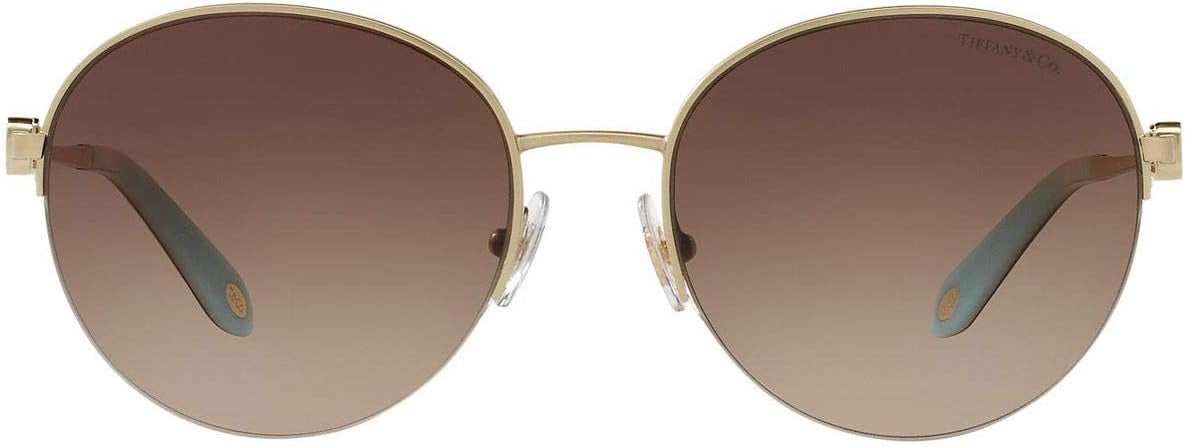 Tiffany & Co Sunglasses TF3053 60913B 56mm Sand Pale-Gold / Brown Gradient Lens