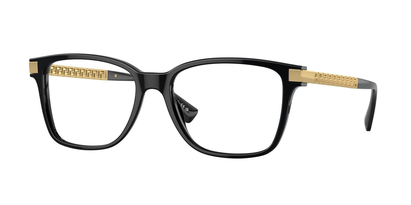 Versace Eyeglasses VE3340U GB1 53mm Black / Demo Lens