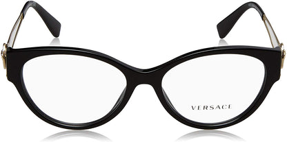 Versace Eyeglasses VE3254 GB1 54mm Black / Demo Lens [54-16-140]