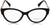 Versace Eyeglasses VE3254 GB1 54mm Black / Demo Lens [54-16-140]