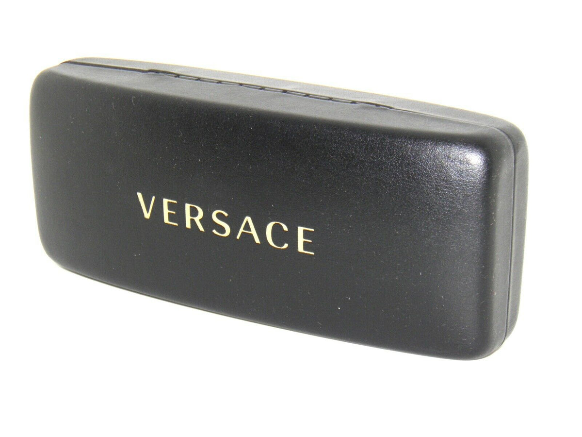 Versace Black Medium Hard Case Sunglasses Eyeglasses Large Cloth Included