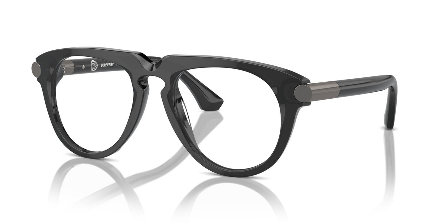 Burberry BE2408U 4112 Aviator Eyeglasses 51mm Dark Grey / Demo Lens