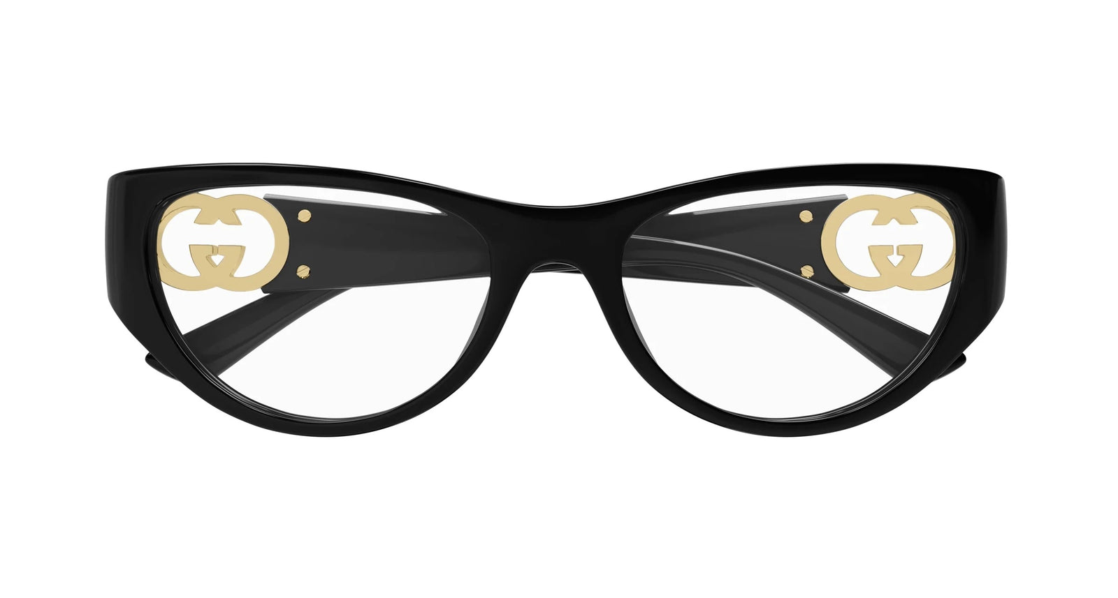 Gucci Eyeglasses GG1825O 004 54mm Black Diamonds / Demo Lens