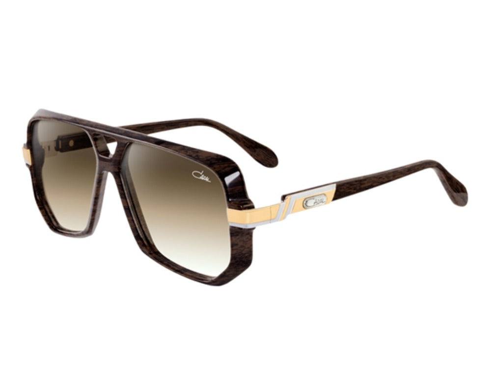 Cazal Sunglasses CAZAL Legends 627 096 59mm Dark Wood / Brown Lens