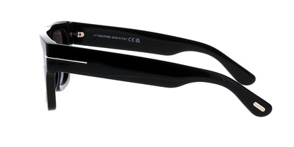Tom Ford Sunglasses FT0711 01A 53mm Black / Grey Lens